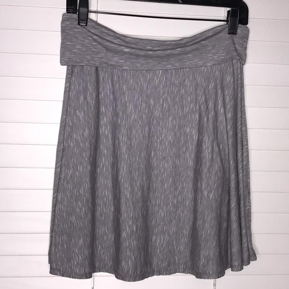 Max Studio Fold Over Swing Skirt
